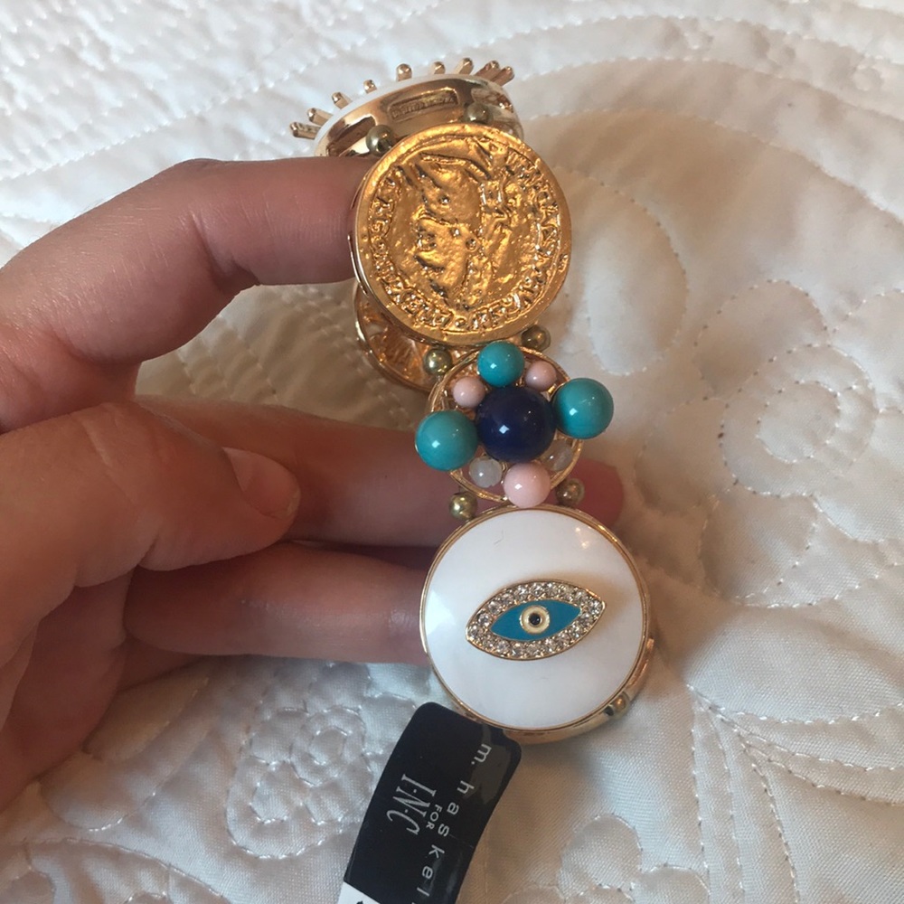 Fabulous Statement Bracelet with Multi Stones